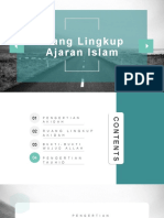 Ruang Lingkup Ajaran Islam