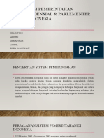 SISTEM PEMERINTAHAN INDONESIA