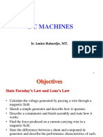 DC Machines: Faraday's Law and Lenz's Law