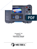 Instruction Manual: Omegagt Xa Mi 3360