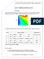 Tutorial 2: 2D Diffusion Problem Steady State