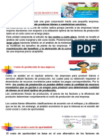 Teoría de costos de producción: Análisis de costos fijos, variables y marginales