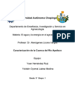 Caracterización de La Cuenca Del Río Apatlaco