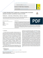 Journal of Solid State Chemistry: Yanbing Sun, Yixiao Kang, Weihong Zhong, Yuhui Liu, Ying Dai