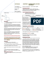 Chapter 6 - Economies of Scale Chapter 7 - International Factor Movement