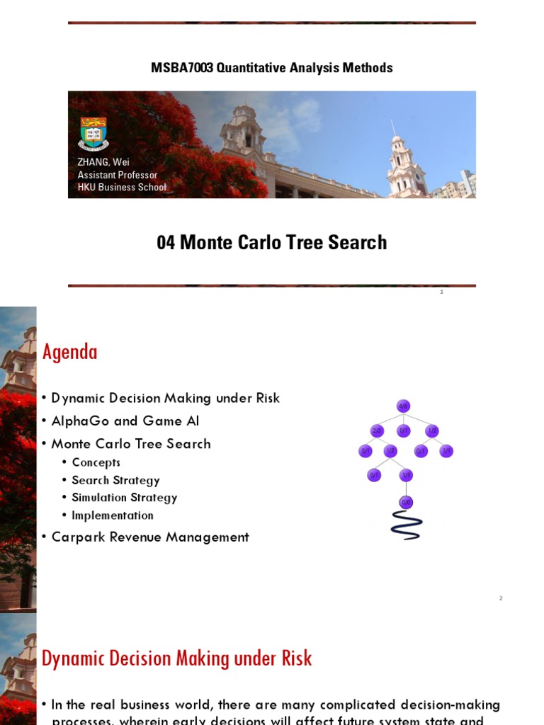 Monte Carlo Tree Search Overview | PDF | Applied Mathematics | Algorithms