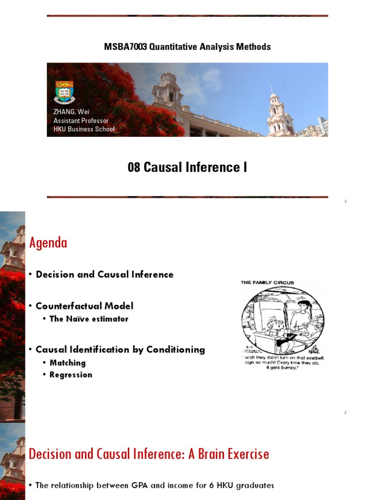 Causal Inference Methods Overview | PDF | Regression Analysis | Errors ...