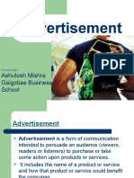 Advertisement: Ashutosh Mishra Galgotias Business School