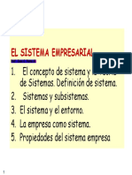 El Sistema Empresarial 1