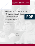 Gestão da Comunicação Organizacional_ Caso Aeroportos de Moçambique, E.P.
