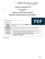 Estadística aplicada para la gestión: Pruebas de hipótesis e inferencia estadística