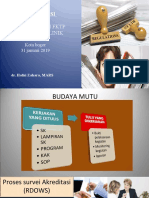 Implementasi Rdows Dalam Akreditasi FKTP ..