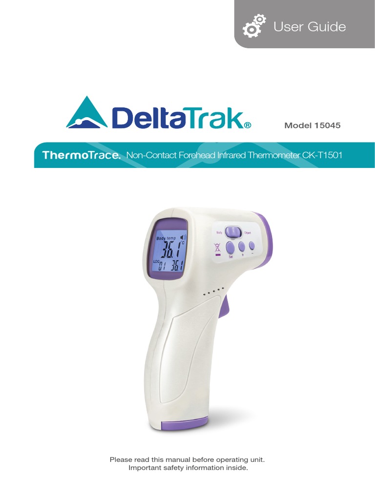 User Guide: Non-Contact Forehead Infrared Thermometer CK-T1501