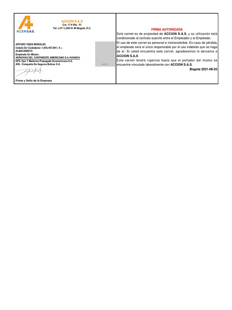 601 - CARNET Avm | PDF