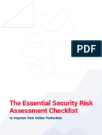 The Essential Security Checklist