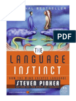 The Language Instinct: How The Mind Creates Language (P.S.) - Steven Pinker