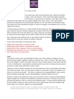 Estudo para Casais, Quem Você É, Caim Ou Abel