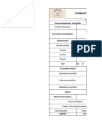 Formato de Requsicion