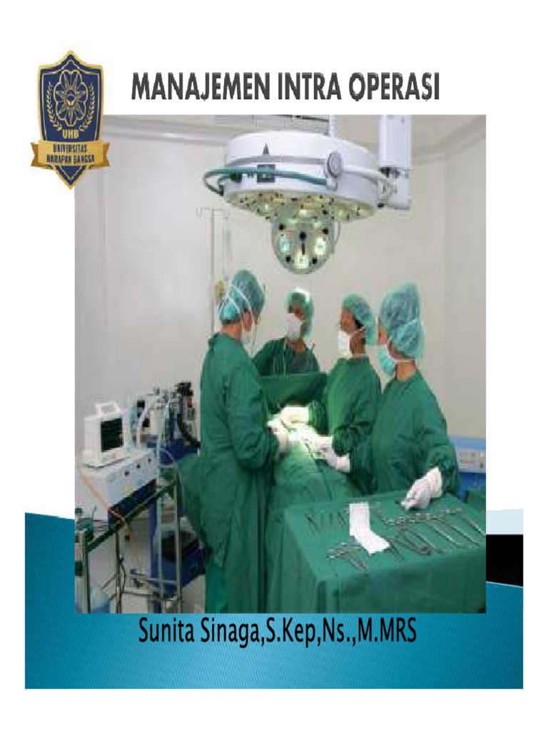 Manajemen Intra Operasi | PDF
