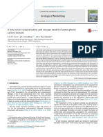 A Time Series Sequestration and Storage Model of Atmospheric Carbon Dioxide