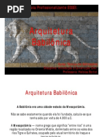 Aula 04 - Arquitetura Babilônica