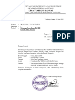 Undangan Penyerahan BLT DD 2020 CAMAT