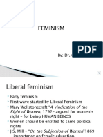 Feminism: By: Dr. Garima Singh