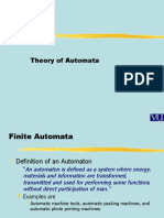 Theory of Finite Automata