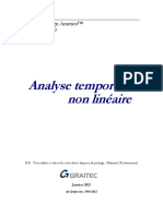 Fascicule 9 - Analyse Temporelle Non Lineaire