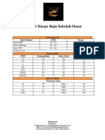 Pricelist Pakaian SD (FOR SALE)