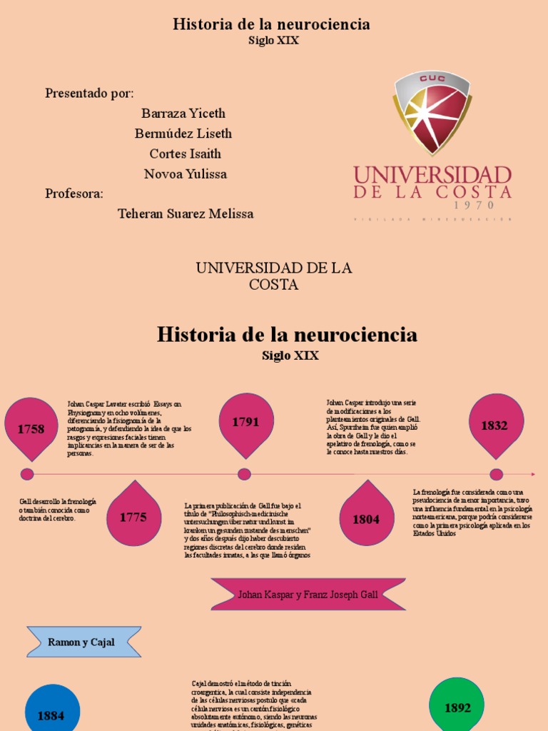 Historia de la neurociencia en el XIX | PDF | Neurociencia | Cerebro
