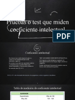 Pruebas o Test Que Miden Coeficiente Intelectual