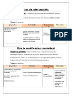 Tarea Del Pla de Intervencion