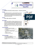 Aplicación de Transmisor de Nivel Tipo Laser