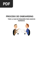 PROCESO DE ONBOARDING
