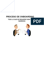 Proceso de Onboarding