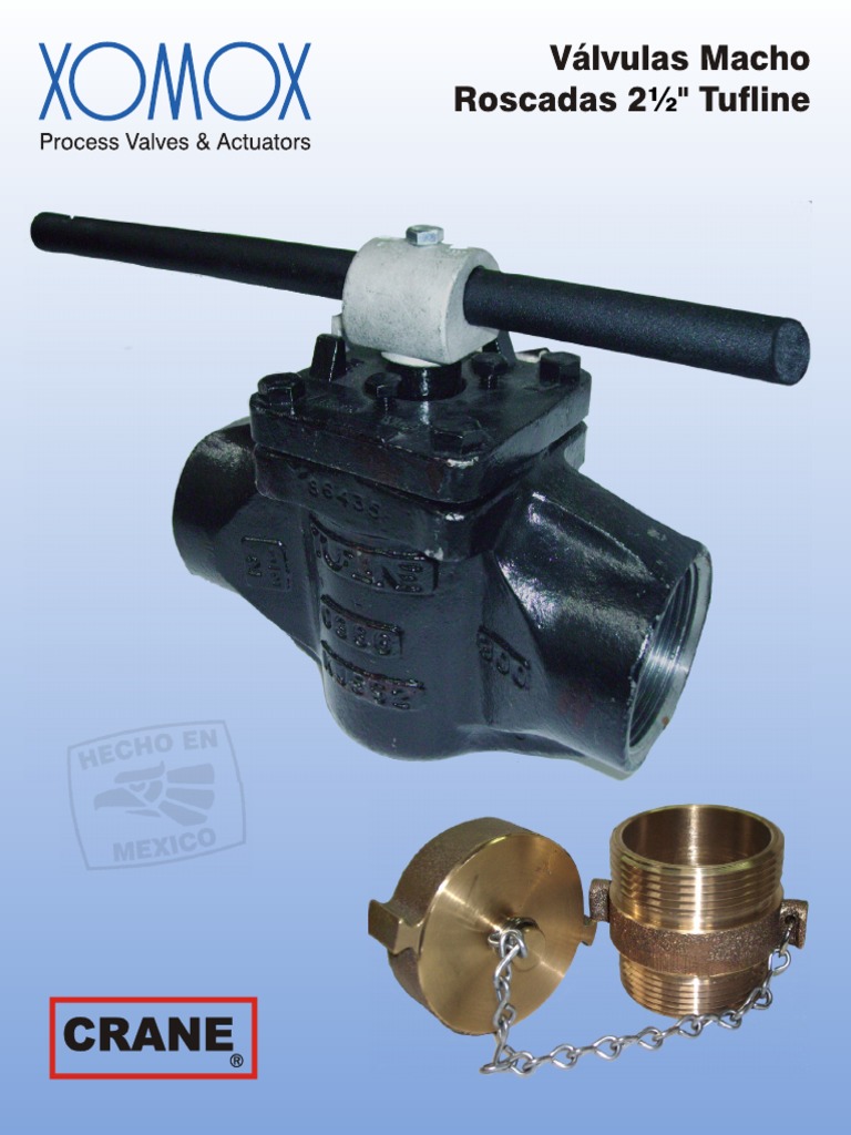 Xomox Tufline Valvulas Tapon Roscadas 2 5plg Sist Contra Incend | PDF