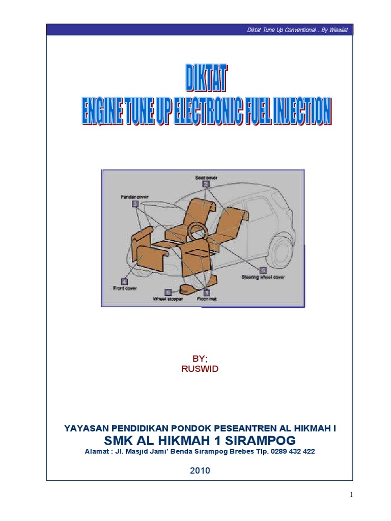 Proses dan Alat Tune Up Mesin EFI | PDF