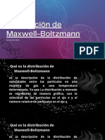 Distribución de Maxwell Boltzmann