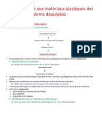 A - Restaurations Aux Matériaux Plastiques Des Dents Dépulpées (LIRE de III Jusqu'a La Fin)