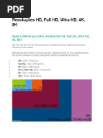Medidas de Monitores em Polegadas | PDF | Polegada