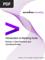 Intro To Banking M3 BankBusinessAndOperatingModels FINAL