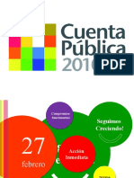 Cuenta Pública 2010 Ilustre Municipalidad de San Bernardo