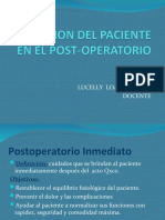 Atencion Posoperatoria