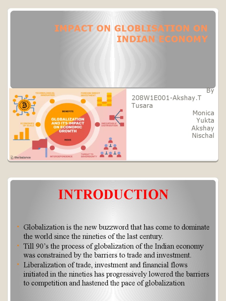 Globalization's Impact on India's Economy | PDF | Globalization ...