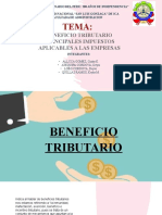 Principales Impuestos Aplicables A Las Empresas (Casos)