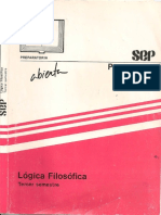 Logica Filosofica Libro de P.A.