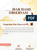 Lembar Hasil Observasi