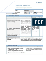 Sesión de Aprendizaje