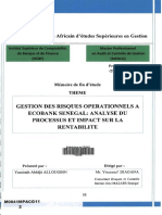 Gestion Des Risques Operationnels a Ecobanksenegal_analysedu Processus Et Impact Sur La Rentabilite